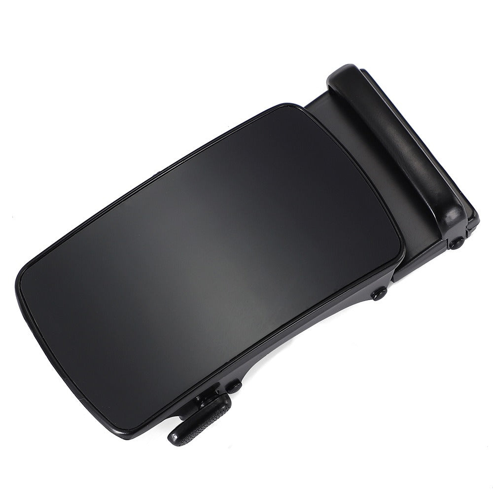 Automatic Buckle Two-Layer Leather Belt