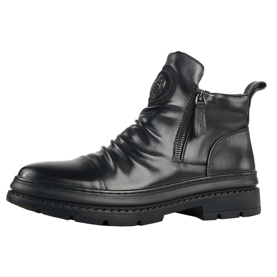 Korean Inspired Street Style - Martin Boots