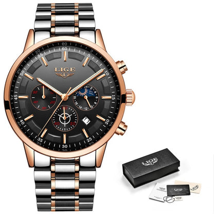 LIGE Sport Quartz Watch