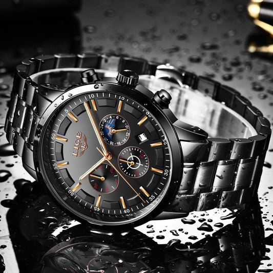 LIGE Sport Quartz Watch