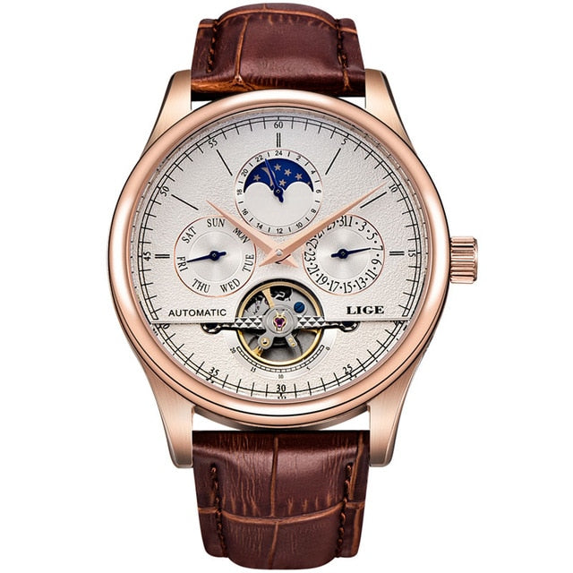 LIGE San Marino Automatic Mechanical Watch