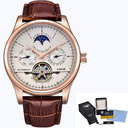 LIGE San Marino Automatic Mechanical Watch