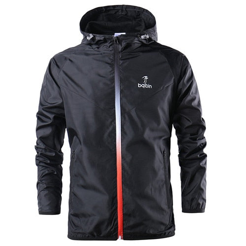 Lightweight Hooded Windbreaker