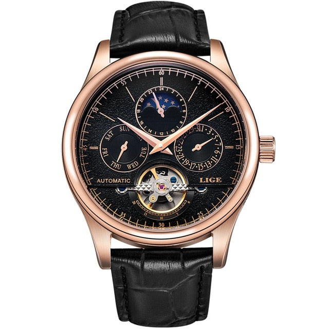LIGE San Marino Automatic Mechanical Watch