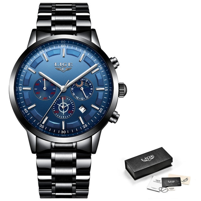 LIGE Sport Quartz Watch
