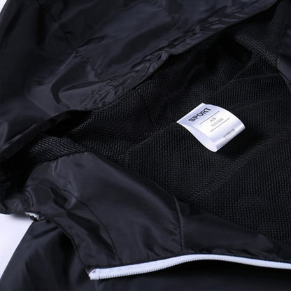 Lightweight Hooded Windbreaker