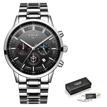 LIGE Sport Quartz Watch