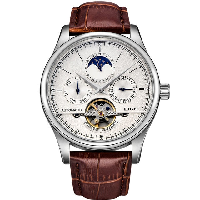 LIGE San Marino Automatic Mechanical Watch