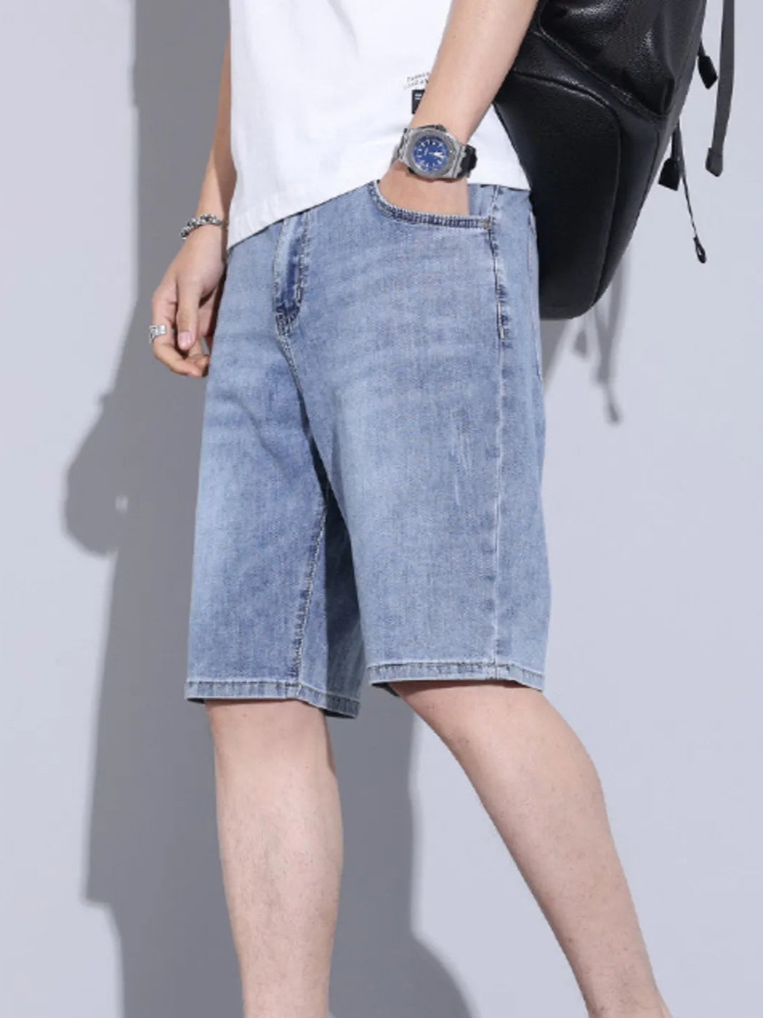 Casual Denim Shorts - MenzPlace