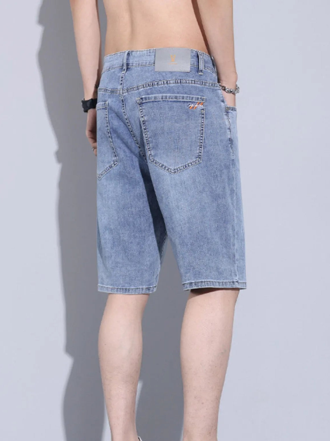 Casual Denim Shorts - MenzPlace