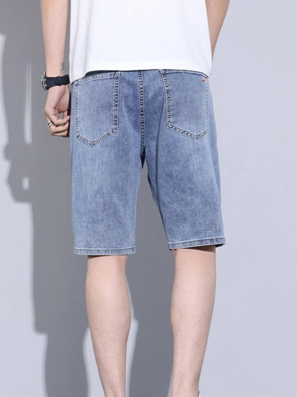 Casual Denim Shorts - MenzPlace