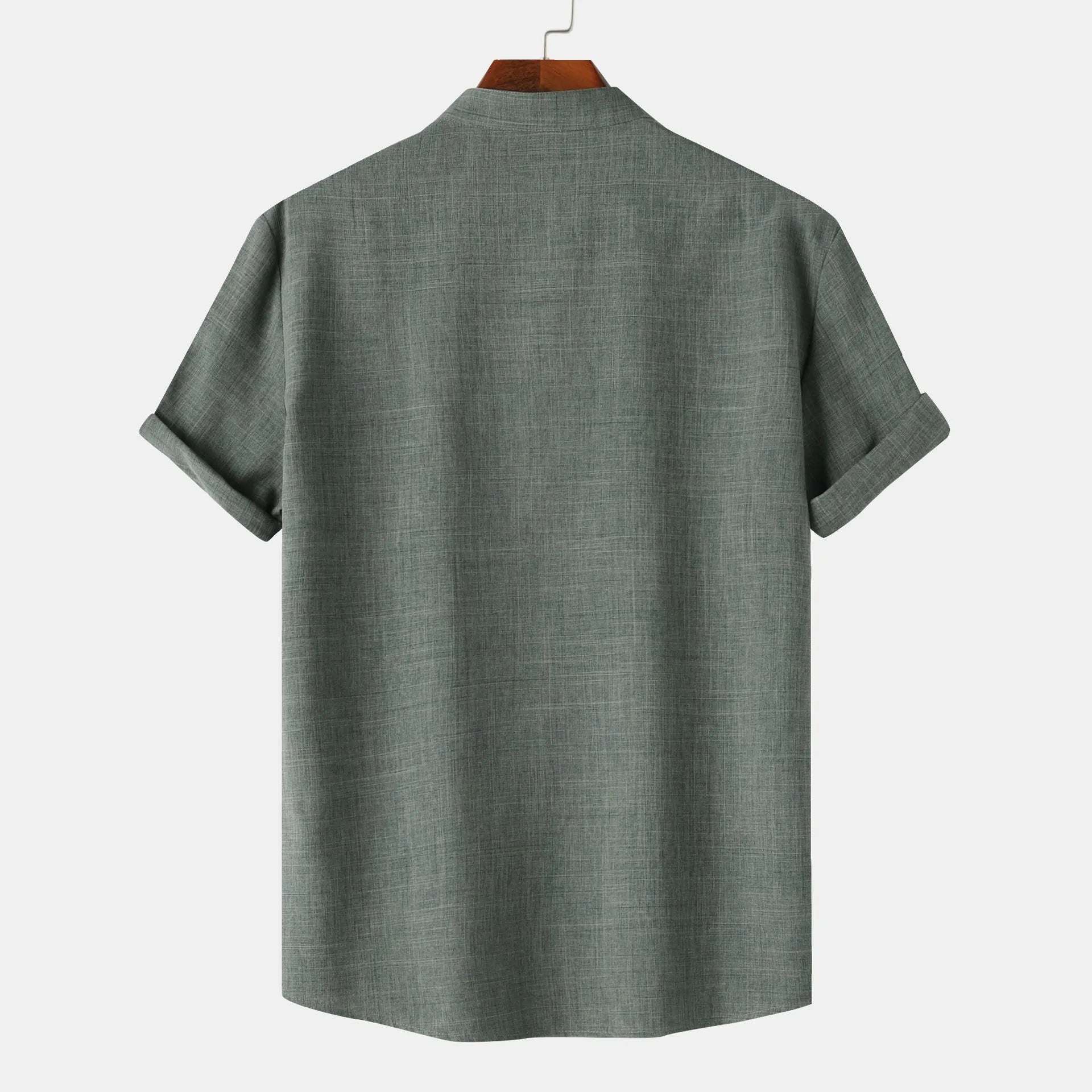 Casual Short Sleeve Henley Top - MenzPlace