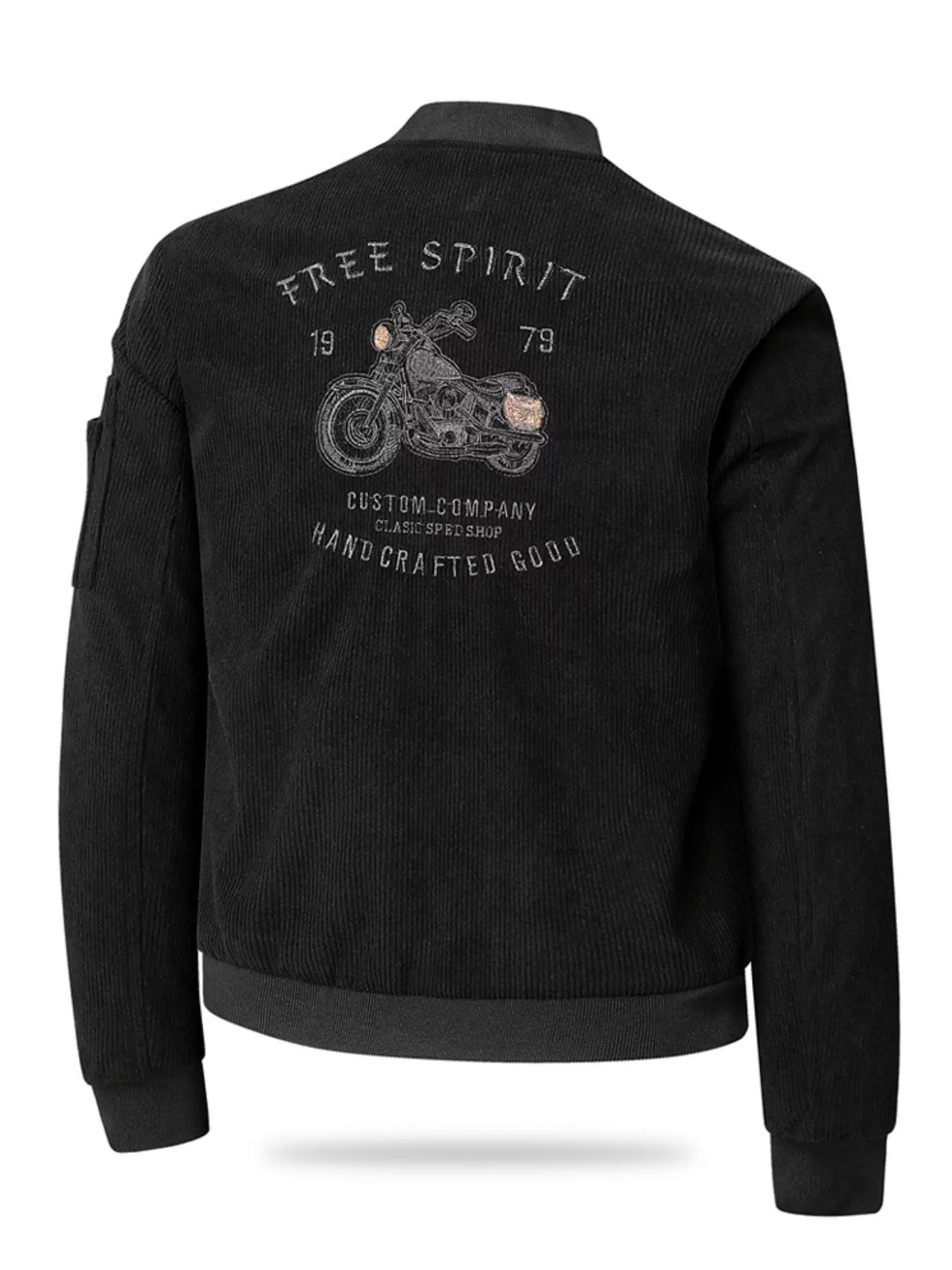 Corduroy Bomber Jacket - MenzPlace