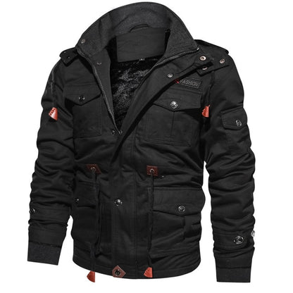 Fleece Thermal Hooded Jacket