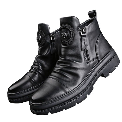 Korean Inspired Street Style - Martin Boots