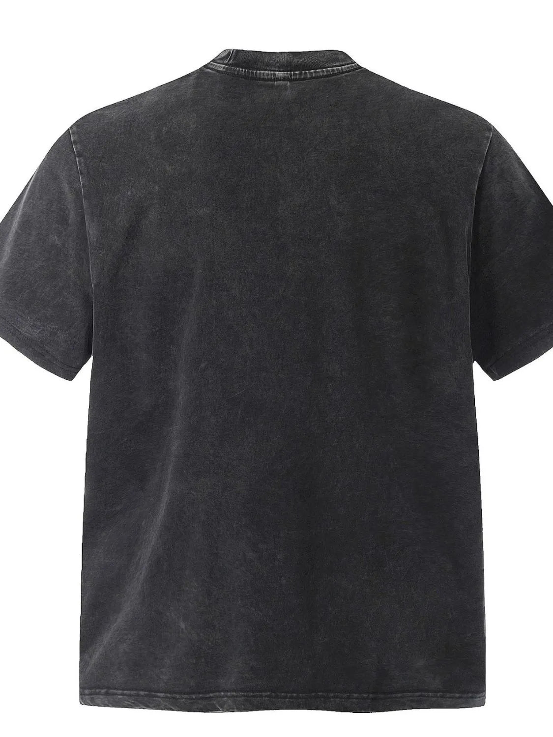 Graphic Round Neck Short Sleeve T-Shirt - MenzPlace