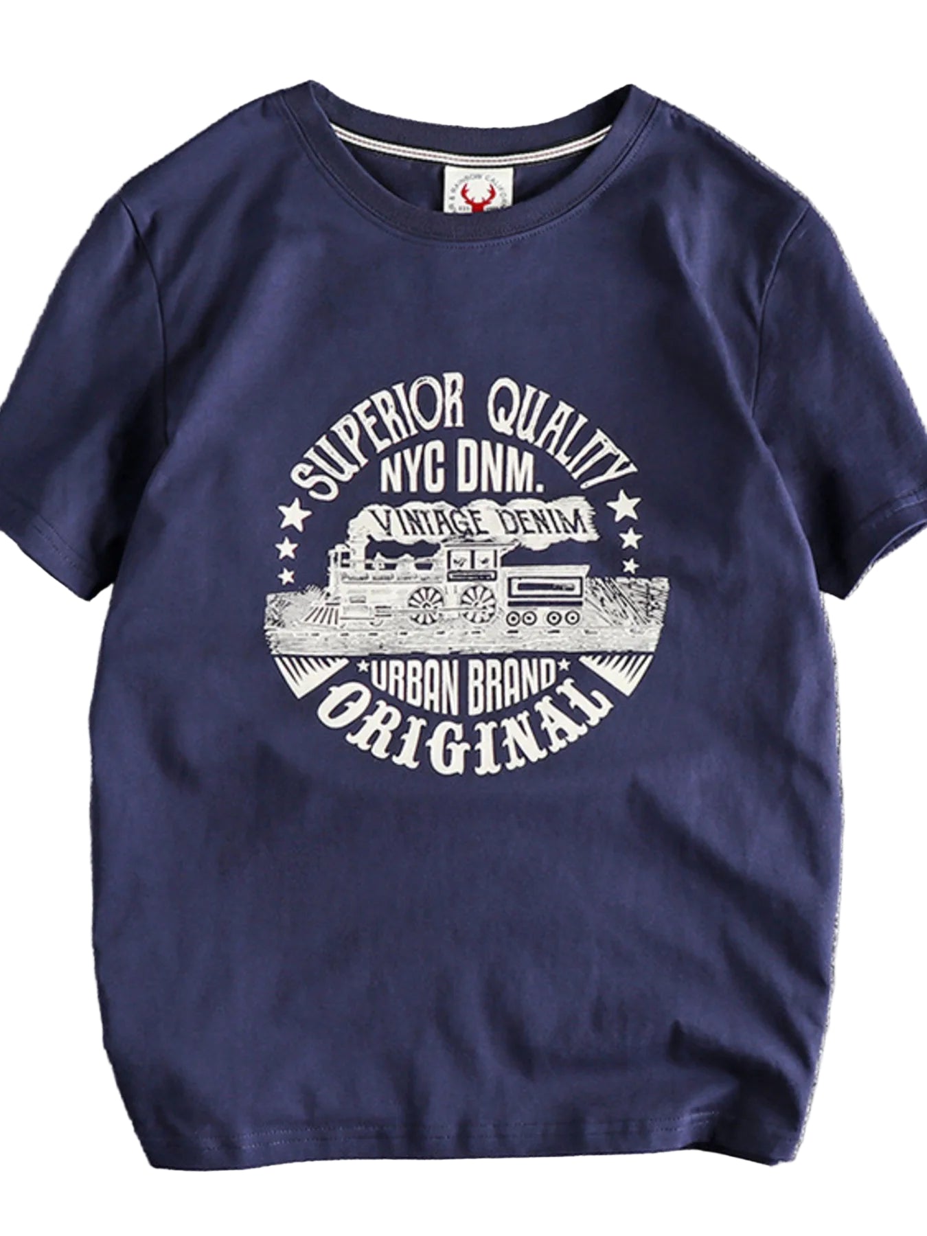 Graphic Short Sleeve T-Shirt - Plus Size - MenzPlace