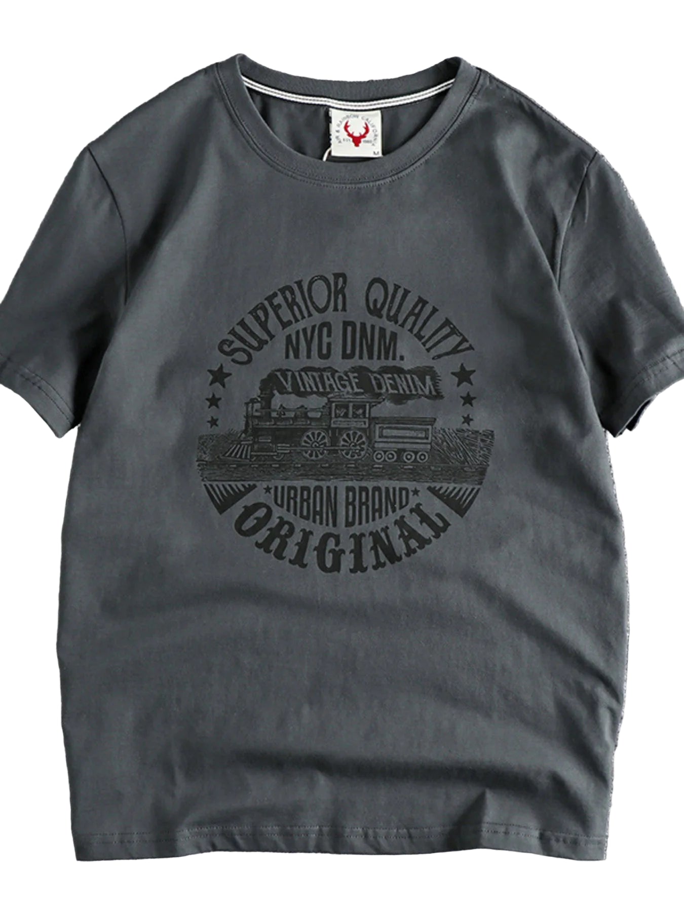 Graphic Short Sleeve T-Shirt - Plus Size - MenzPlace