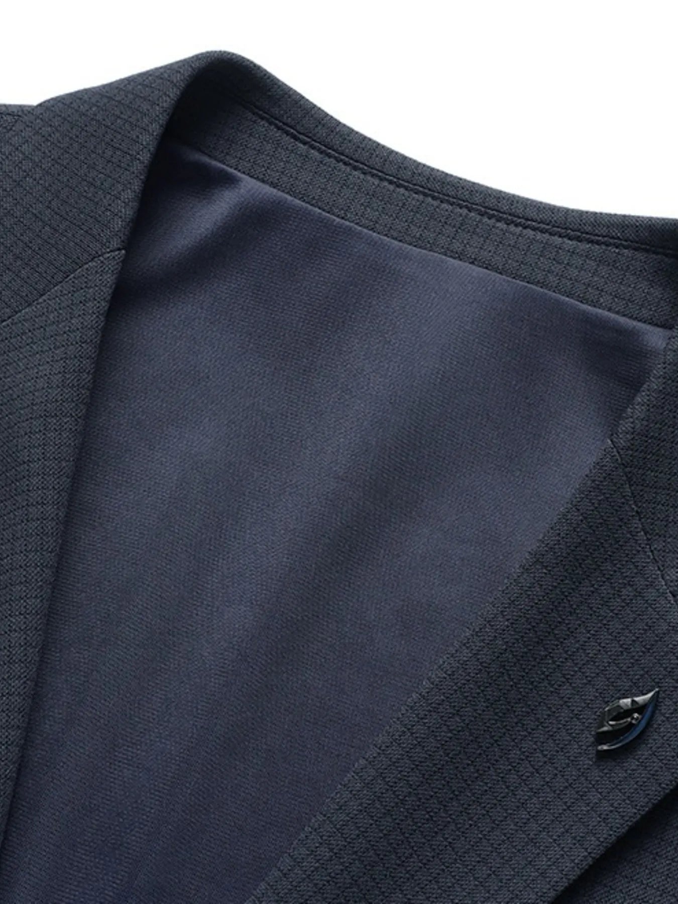 Lapel Collar Long Sleeve Blazer - MenzPlace