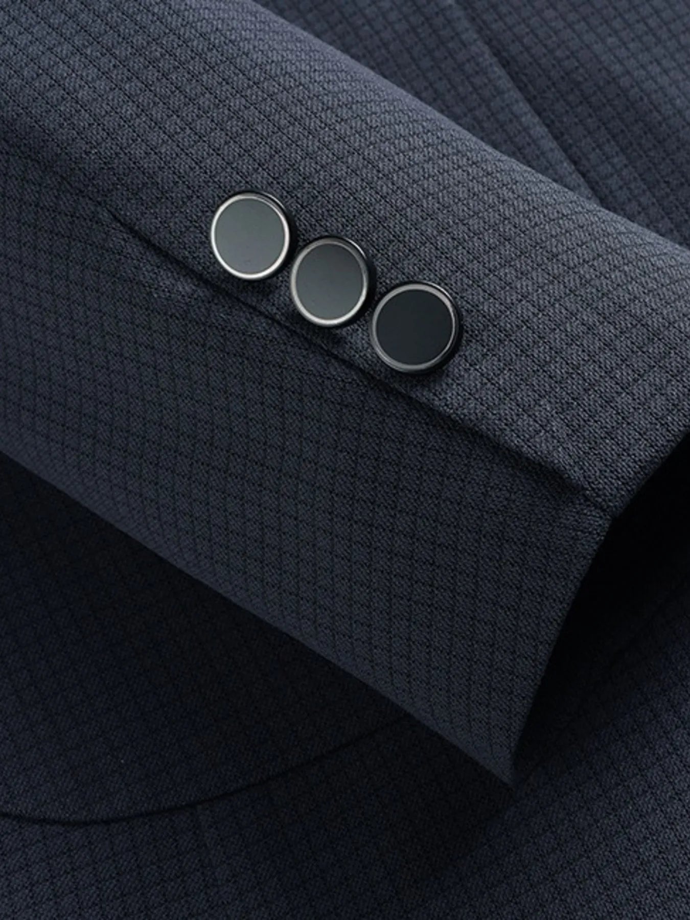 Lapel Collar Long Sleeve Blazer - MenzPlace