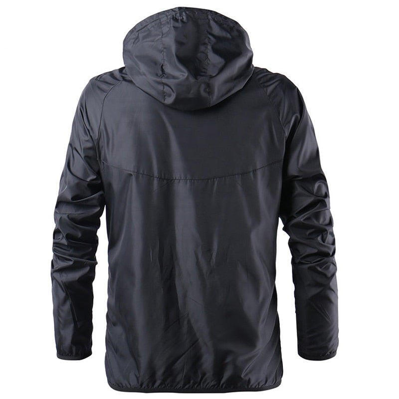 Lightweight Hooded Windbreaker - MenzPlace