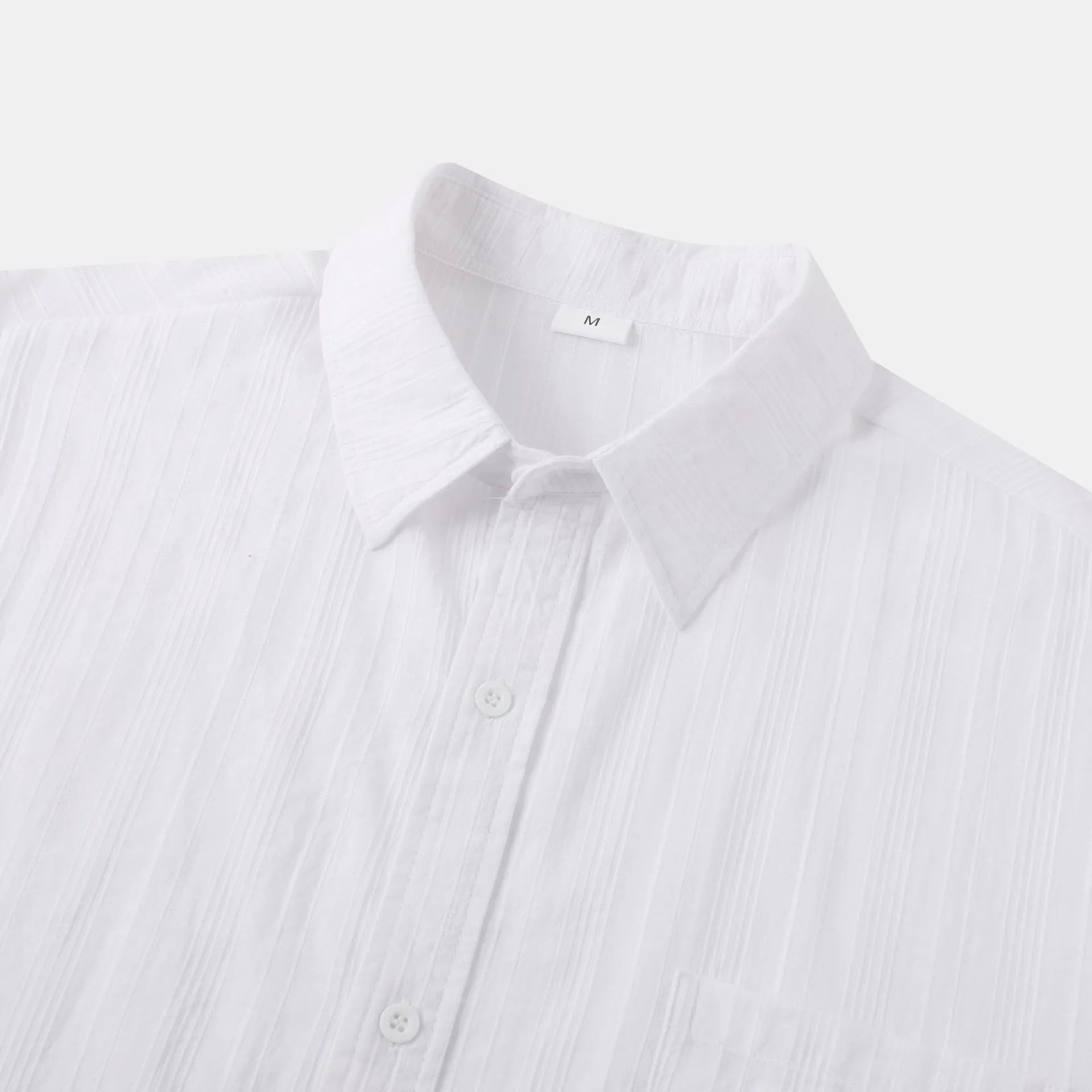 Short Sleeve Shirt with Chest Pocket - MenzPlace