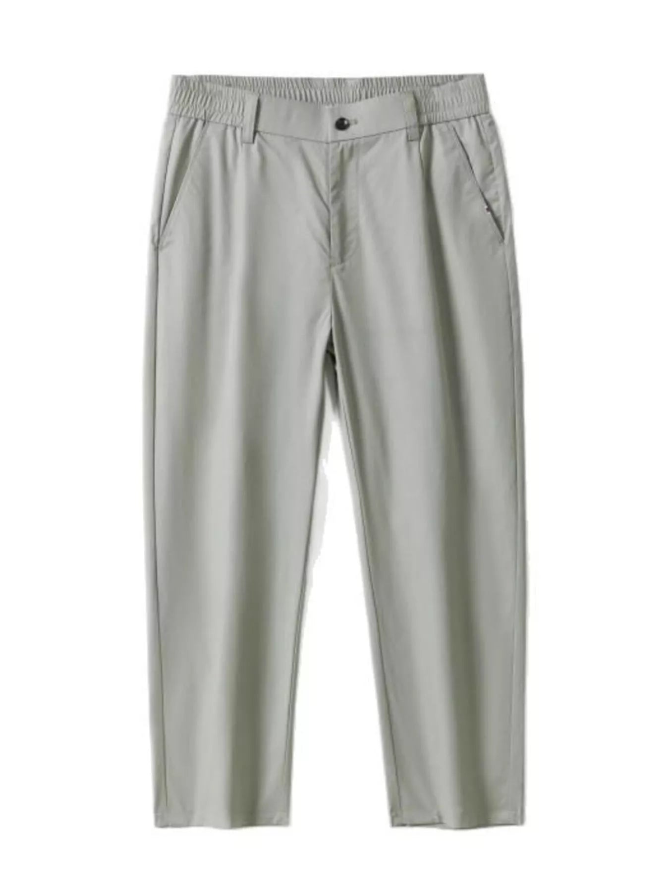 Straight-Leg Cropped Pants - MenzPlace