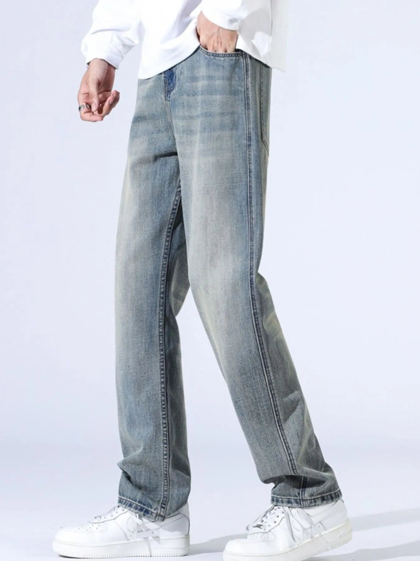 Wide Leg Jeans - MenzPlace