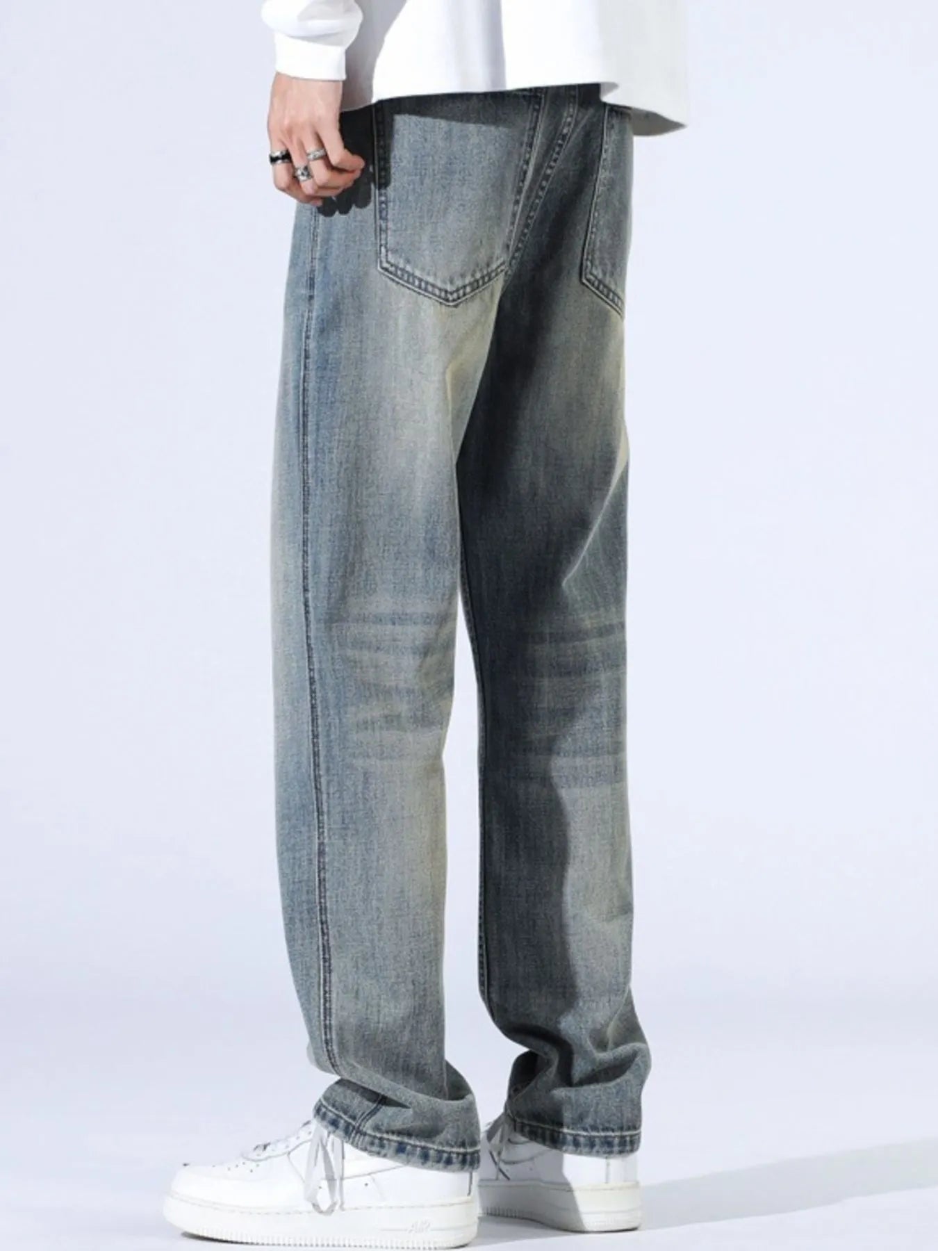 Wide Leg Jeans - MenzPlace