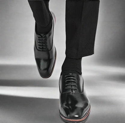 Business Lace-Up Pointed Shoes