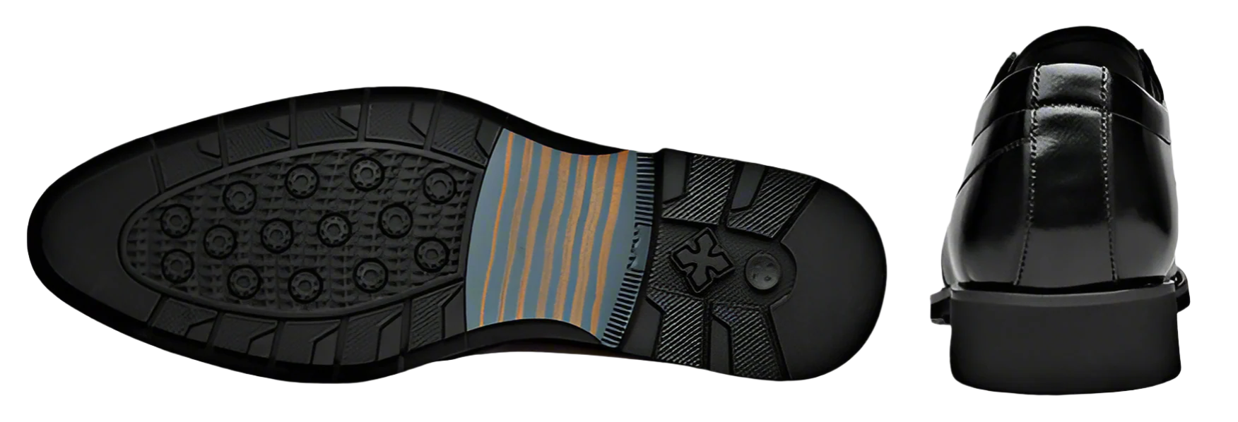 Genuine Leather Pointed-Tip Shoes